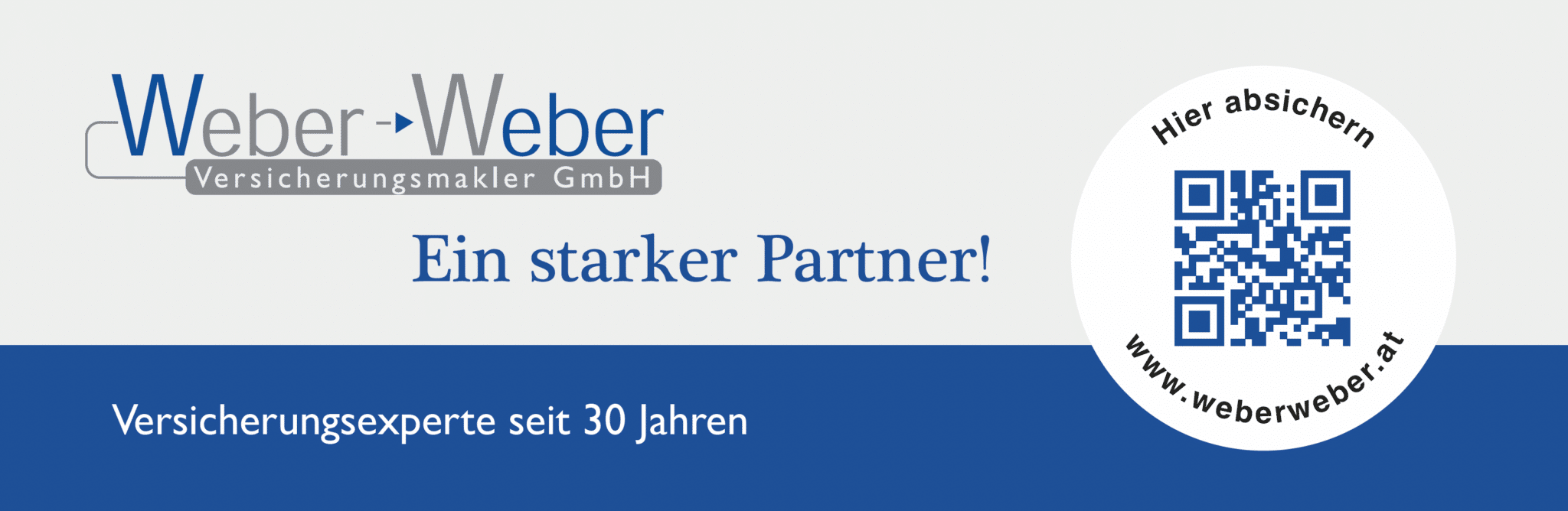 Inserat Strarker Partner - Weber Weber Versicherungsmakler